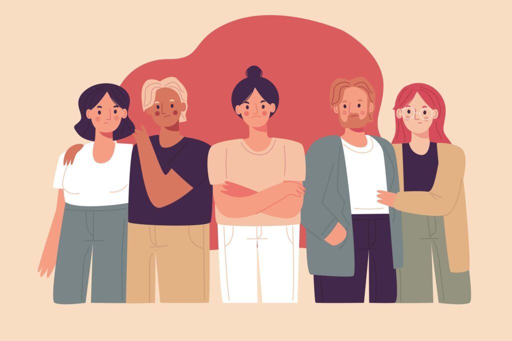 Imagen de Ilustración para web Silvia Porto Serra de Acompañamiento Familiar Gestalt en Mallorca
